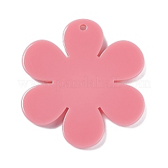 Acrylique opaque gros pendentifs&nbsp;OACR-P012-B08