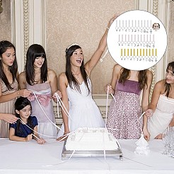 Anhänger für Hochzeitstorte aus Legierung im tibetischen Stil&nbsp;AJEW-AB00093
