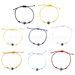 8 Stück Nylonfaden-Armbänder&nbsp;BJEW-FS00019