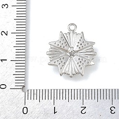 Pendentifs en laiton zircon cubique transparent&nbsp;KK-G545-03P