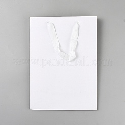 Rechteckige Geschenk-Aufbewahrungstaschen aus Papier mit Griff&nbsp;X1-ABAG-TAC0005-04B-01