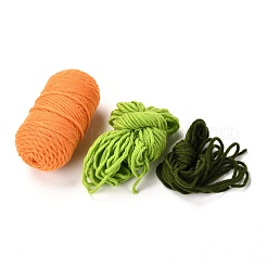 Kits d'aiguille de poinçon de tapis de tasse de coton de bricolage&nbsp;DIY-K032-40F