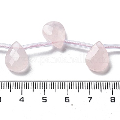 Natürlichen Rosenquarz Perlen Stränge&nbsp;G-K382-C02-01