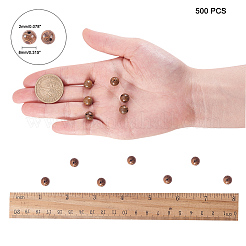 Des perles en bois naturel&nbsp;WOOD-PH0008-77