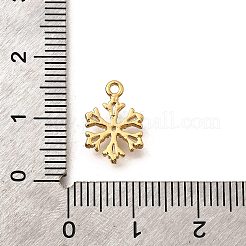 Breloques en laiton avec zircone cubique de micro pave&nbsp;KK-B152-12B-G