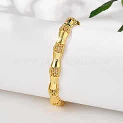 Bracelets en laiton pour femmes&nbsp;BJEW-D313-04G