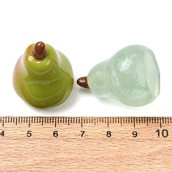 Cabochons imitation fruits en résine transparente/opaque&nbsp;CRES-B038-04