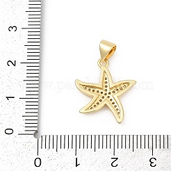 Ottone micro spianare pendenti zirconi&nbsp;KK-D317-069G