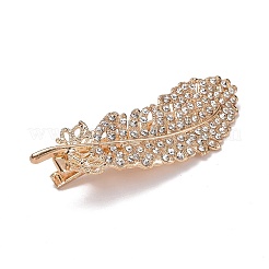 Legierung Kristall Strass Krokodil Haarspangen&nbsp;LS-PHAR-Z003-04KCG
