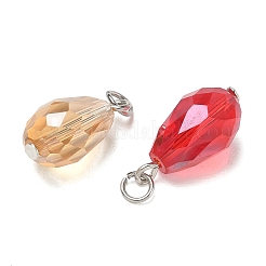 15pcs pendentifs en verre électrolytique&nbsp;PALLOY-JF03011