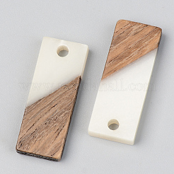 Colgantes de resina y madera de nogal&nbsp;RESI-S389-059A-C04