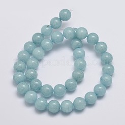 Natürliche und gefärbte Perle Malaysia Jade Stränge&nbsp;G-A146-10mm-A25
