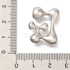Cremagliera perle di ottone di placcatura&nbsp;KK-S051-01P-G