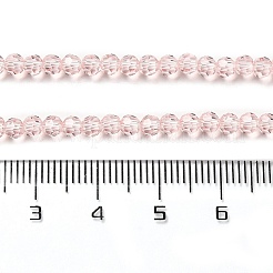 Chapelets de perles en verre transparente  &nbsp;EGLA-A035-T3mm-D20