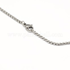 Collana a catena veneziana in acciaio inossidabile 304 anti-ossidazione&nbsp;MAK-G004-06P