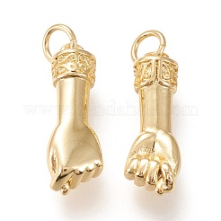 Messing Anhänger & Charms&nbsp;ZIRC-I044-40G