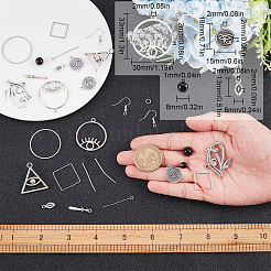 DIY-Sets zur Herstellung von Ohrhängern mit dem Auge von Ra/Re&nbsp;DIY-SC0019-68