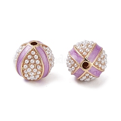 Perline smaltato in lega&nbsp;FIND-E046-11G-03