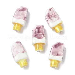 Abalorios de porcelana hechas a mano&nbsp;PORC-K003-07