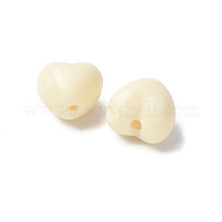 Herzen natürliche Tagua Perlen Schmuck Zubehörse&nbsp;WOOD-V001-05