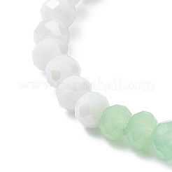 Stretch-Armbänder aus Glasimitat-Jadeperlen für Frauen&nbsp;BJEW-JB12609