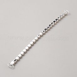 Latón con eslabones de rhinestone&nbsp;AJEW-WH0475-88C