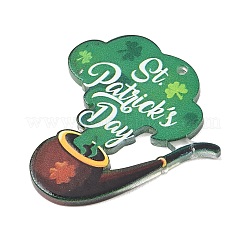 Undurchsichtig bedruckte Acrylanhänger zum St. Patrick's Day&nbsp;OACR-A045-05G