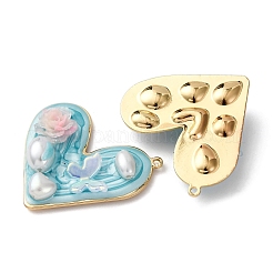 Eisen Emaille Anhänger & Charms&nbsp;ENAM-B028-22KCG