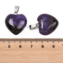 Anhänger aus natürlichem Achat (gefärbt und erhitzt)&nbsp;GG-K002-03F