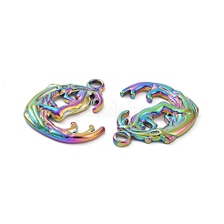Placcatura ionica (ip) pendente in acciaio inossidabile 304&nbsp;STAS-C003-02MC