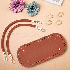 Kit de fabrication de sacs en similicuir PU&nbsp;DIY-CL0001-58A