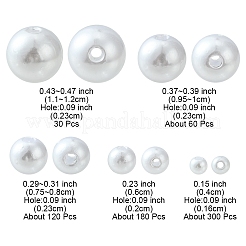 5 perles imitation plastique ABS de style&nbsp;KY-FS0001-05