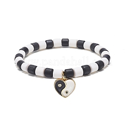 3pcs 3 Stil handgemachte Fimo Perlen Stretch-Armbänder Set&nbsp;BJEW-JB08853