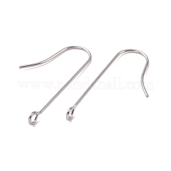 Ganchos para pendientes de acero inoxidable quirúrgico 316 resistentes al deslustre&nbsp;LS-STAS-E027-01B-P