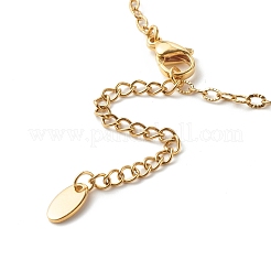 Braccialetti con perline di vetro placcato&nbsp;BJEW-JB06574-05