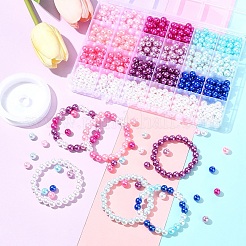 DIY-Sets zum Herstellen von Stretch-Armbändern/Halsketten&nbsp;DIY-FS0008-84