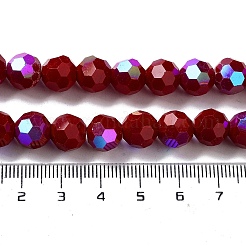 Abalorios opacas de vidrio hebras&nbsp;EGLA-A035-P10mm-L02
