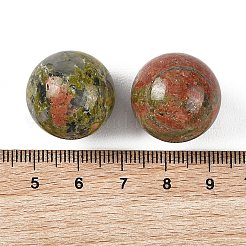 Natürliche Unakit-Kugelperlen&nbsp;GG-D003-A07