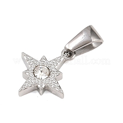 Ciondoli in strass in acciaio inossidabile 303&nbsp;STAS-K325-23C-P