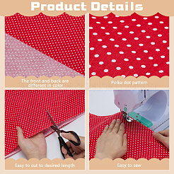 Tissu en coton&nbsp;DIY-WH0678-82C
