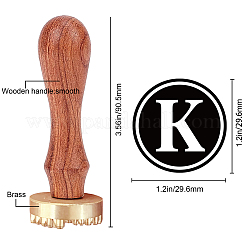 1 tête de tampon en laiton doré&nbsp;DIY-CP0007-80K