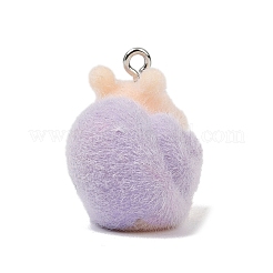 Anhänger aus flauschigem&nbsp;RESI-H042-01P-14
