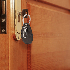 6 ensemble porte-carte d'accès porte-clés en polyester et coton&nbsp;KEYC-AN0001-02