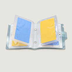 2 Stück PVC-Mini-Fotokartenhalterbuch&nbsp;AJEW-SP0002-20B-02