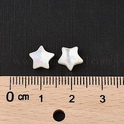 Natürlichen weißen Muschelperlen&nbsp;SHEL-R100-06A