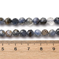 Chapelets de perles en cyanite naturelle&nbsp;G-RM2025-A45-6mm-B