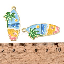 Ciondoli in lega smaltata oceanica&nbsp;LS-ENAM-B041-01T
