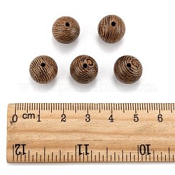Natürliche wenge holzperlen&nbsp;WOOD-S053-13