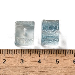 Perle di vetro trasparente&nbsp;GLAA-D025-02B