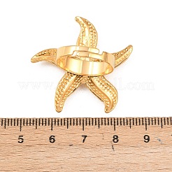 Offene Manschettenringe aus Edelstahl 304&nbsp;RJEW-Z125-04G-03